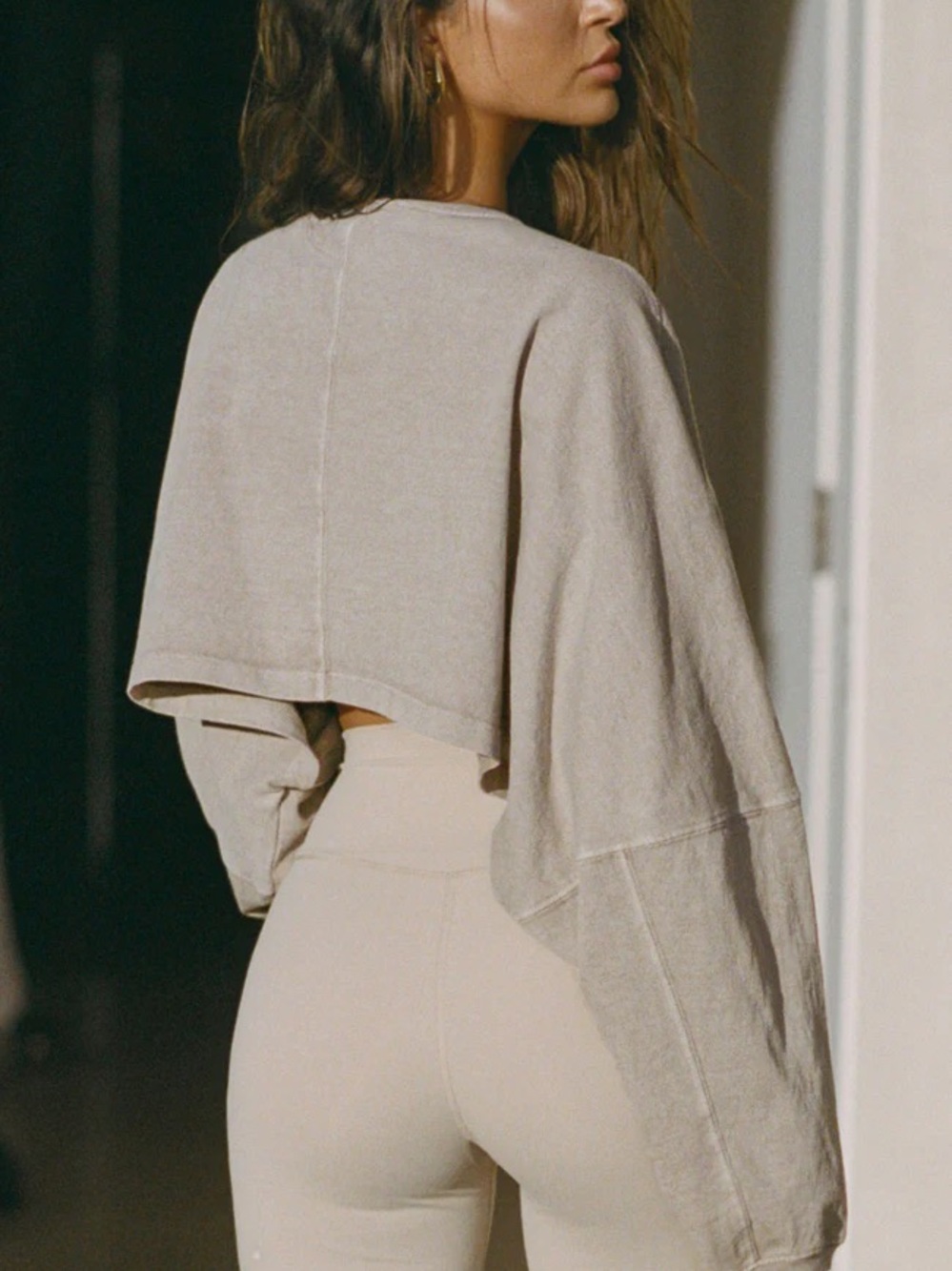 JOAH BROWN Slouchy Crop Long Sleeve - Picture 4 of 7
